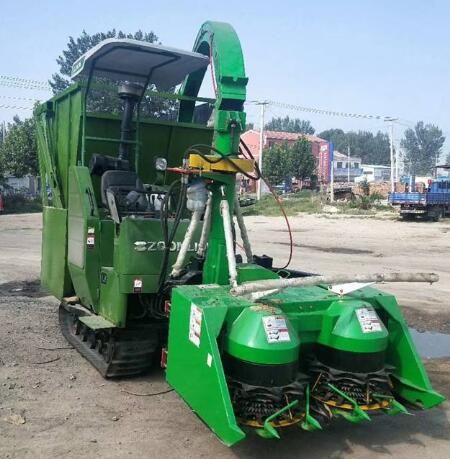 玉米青儲機的使用，提高了人的工作效率